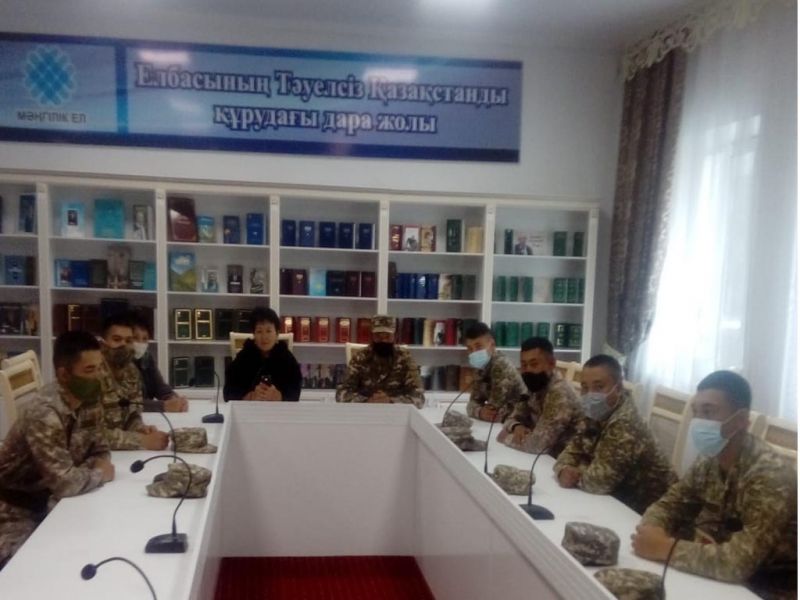 Военные связисты Талдыкоргана провели культурно-массовое мероприятие
