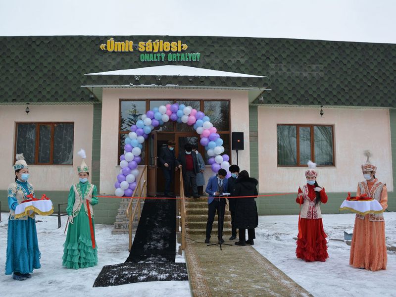 В Кегенском районе открылся реабилитационный центр