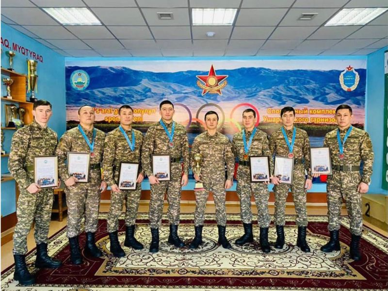 Военнослужащие Ушаральского гарнизона заняли 2-е место на чемпионате по армейским единоборствам