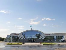 Аэропорт начал работать в Талдыкоргане