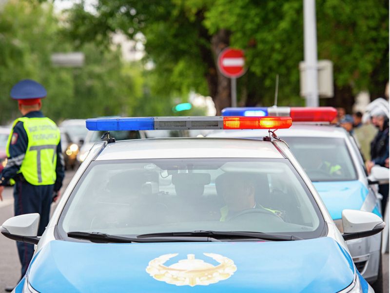 Полиция проводит рейды на дорогах Алматинской области