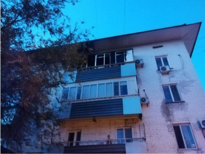 Пожар произошел в многоэтажке Талдыкоргана