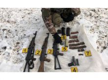 Схрон похищенного оружия нашли в Алматинской области