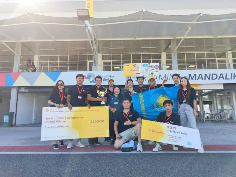 Казахстанская студенческая команда инженеров-автомобилестроителей получила престижную награду в Индонезии