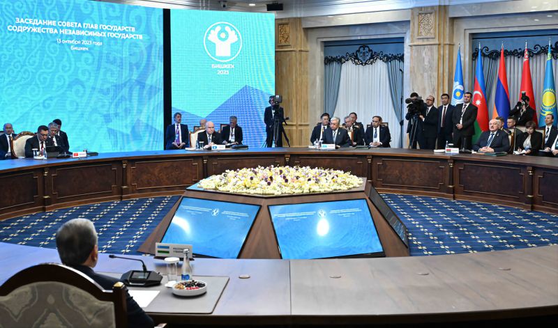 Президент принял участие в заседании Совета глав государств – участников СНГ в расширенном составе