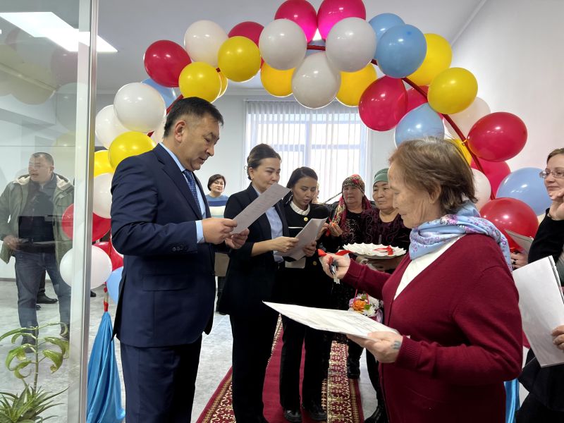 Погорельцы села Заречное получили жилье в городе Қонаев