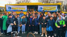 70 учащихся из Западно-Казахстанской области были приняты педагогической общественностью Алматинской области и временно размещены в частном детском оздоровительном лагере «Тау Жанашар» в Енбекшиказахском районе