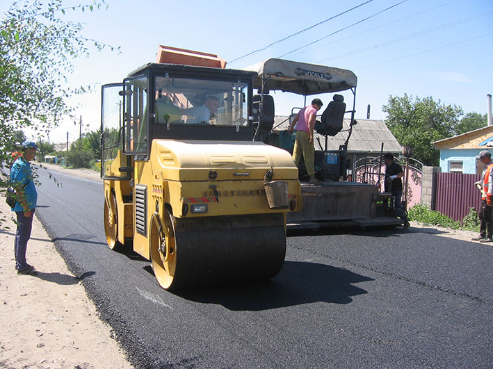 Обновляются дороги в Уштобе