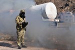 Военнослужащие войсковой части 26363 приняли участие в учениях по радиационной, химической и биологической разведке и ликвидации последствий заражения