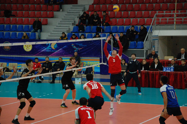 Волейболисты «Казыгурта» выиграли второй тур чемпионата РК