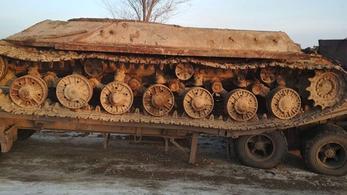 Бесхозный боевой танк обнаружили в Алматинской области