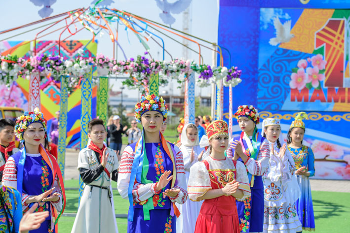 Торжества в честь Дня единства народа Казахстана прошли в Талдыкоргане