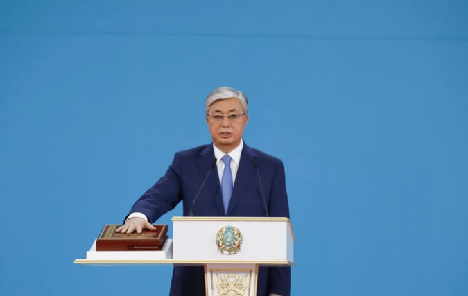 Касым-Жомарт Токаев принес присягу Президента Республики Казахстан.