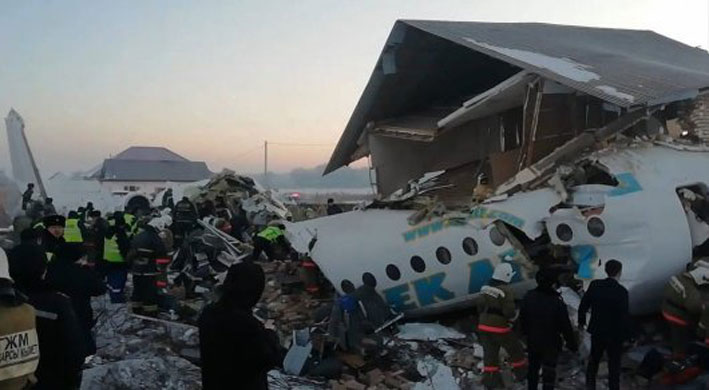 Катастрофа самолета авиакомпании «Бэк эйр» в Алматы