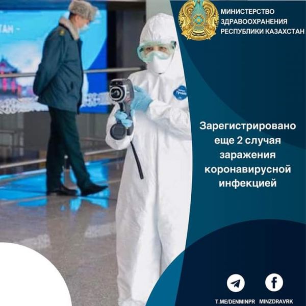 Об эпидемиологической ситуации по коронавирусу на 23:20 час. 24 марта 2020 г. в Казахстане