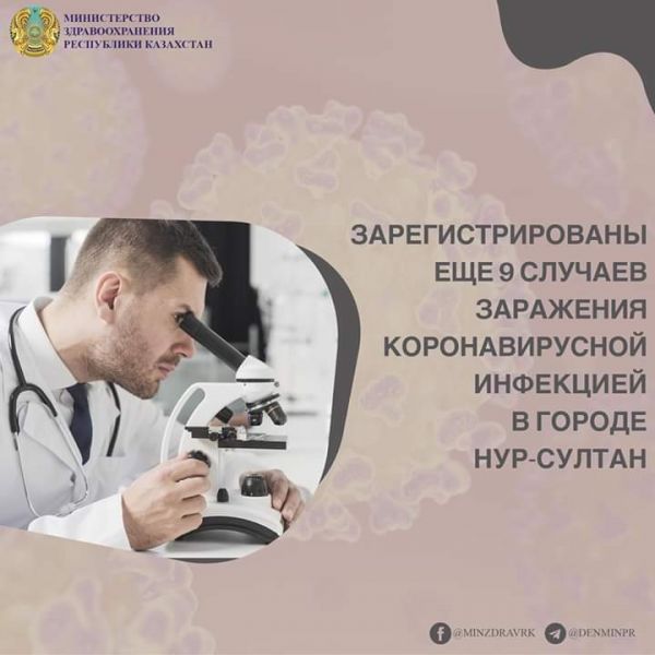 Об эпидемиологической ситуации по коронавирусу на 19:05 час. 27 марта 2020 г. в Казахстане