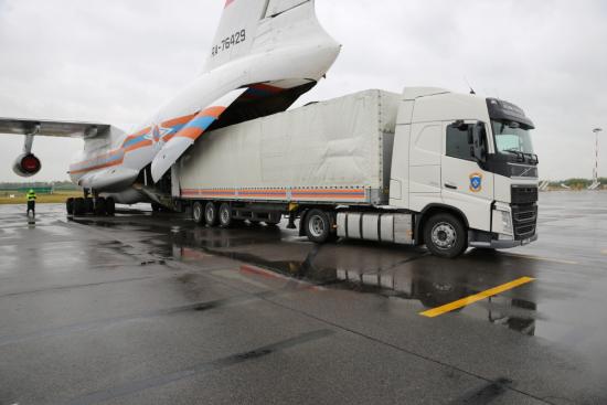 Более 12 тонн гуманитарного груза прибыло из Турции в Казахстан