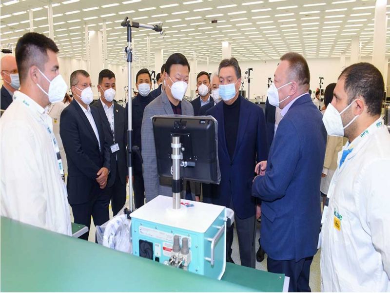 Производство стационарных аппаратов ИВЛ открыли в Казахстане