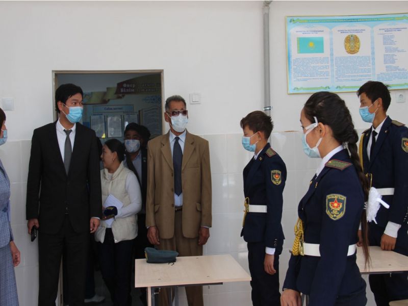 В селе Косагаш Кербулакского района открылась школа на 80 мест