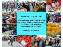 Осенняя сельхозярмарка в Талдыкоргане!