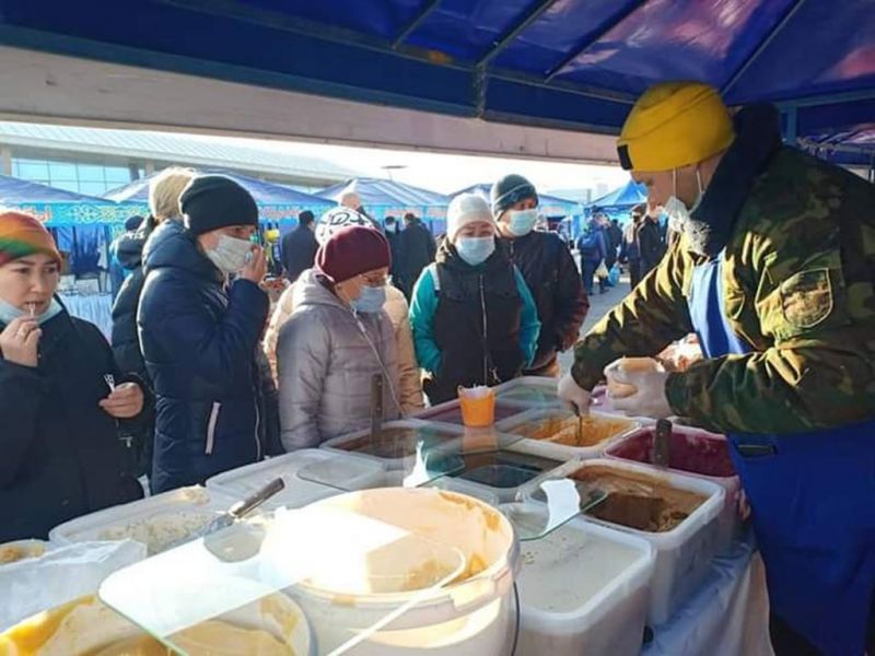 В Талдыкоргане прошла первая осенняя сельскохозяйственная ярмарка