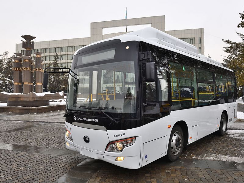 Автопарк Талдыкоргана пополнят новые автобусы