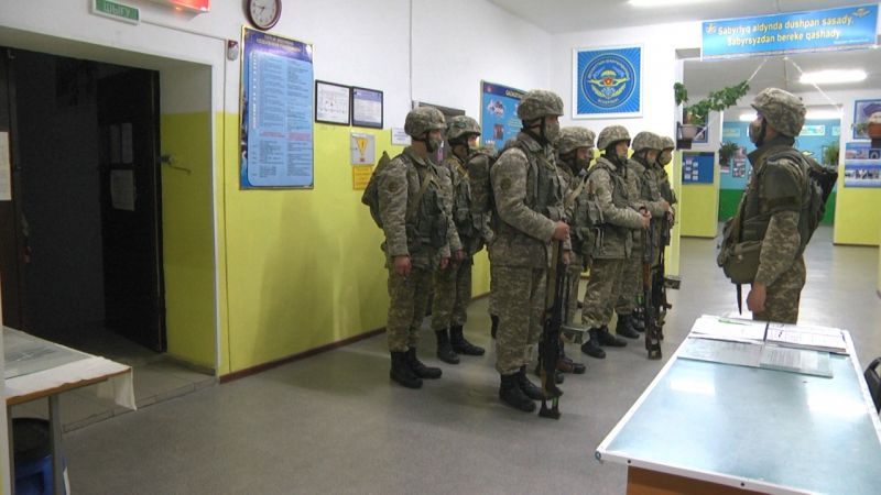 Командно-штабные учения проходят в десантно-штурмовой бригаде Капшагая