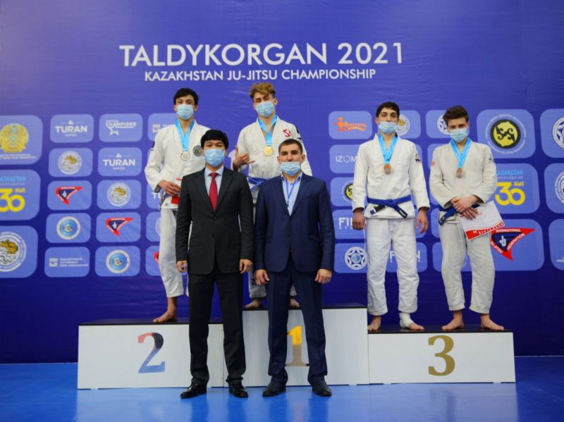 Алматинская область заняла первое место на Чемпионате РК по джиу-джитсу