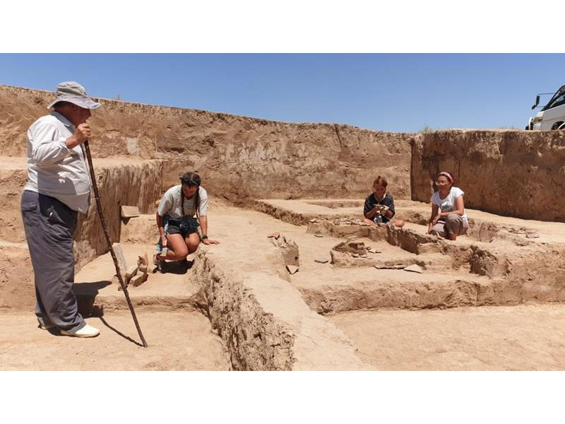 Уникальные находки обнаружены на древнем городище Культобе
