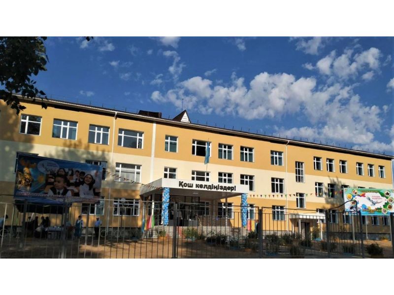 В День Конституции в Панфиловском районе ввели новую школу