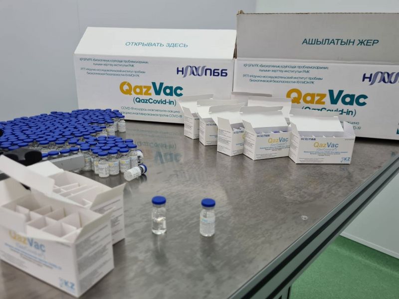 До 1 млн. доз вакцины QazVac будут разливать в Алматинской области