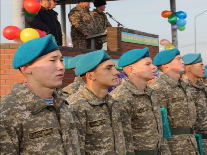 Увольняются в запас талдыкорганские десантники