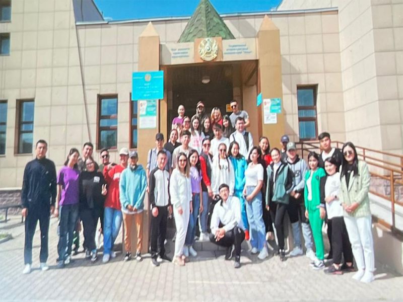 В Талдыкоргане прошел туристический поход «Жастар шыңы»