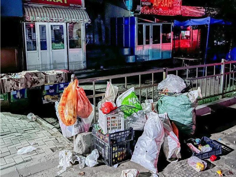 В окружении куч мусора: нюансы стихийной торговли