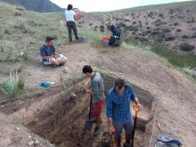 Обнаружено многослойное поселение эпохи палеолита в Алматинской области