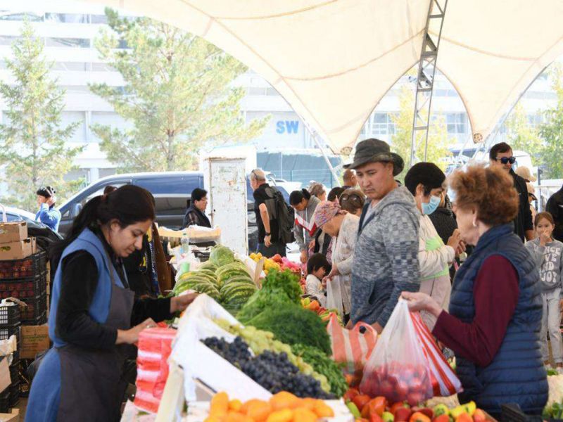 Алматинская и Жетысуская области проведут сельхозярмаркув столице