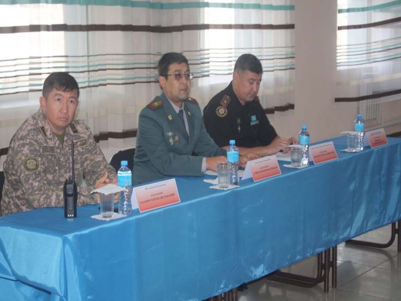 В Конаевском гарнизоне обсуждены вопросы профилактики суицидальных проявлений в армейской среде