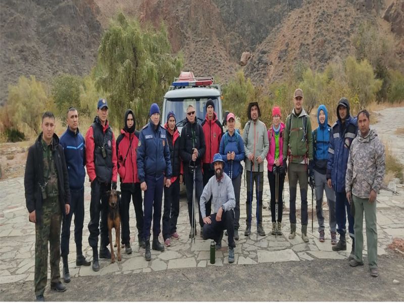 В Чарынском каньоне спасена группа туристов