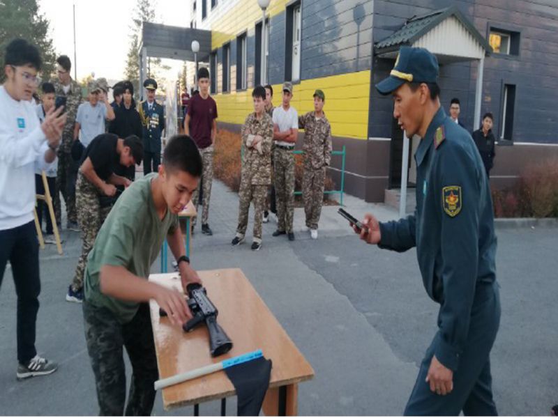 В Талдыкоргане прошла военно-спортивная игра «Сардар»