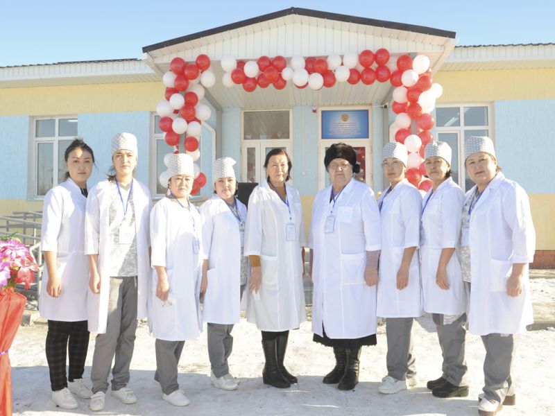 Новые СВА и медицинский пункт открылись в Аксуском районе