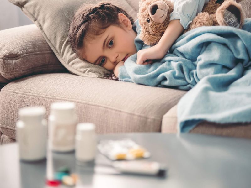 ОРВИ и гриппом болеют дети Алматинской области