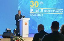 Глава государства принял участие в торжественном мероприятии, посвященном 30-летию деятельности концерна «Шелл» в Казахстане