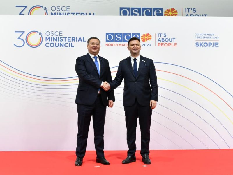Приоритеты Казахстана представлены на совете министров иностранных дел ОБСЕ в Скопье