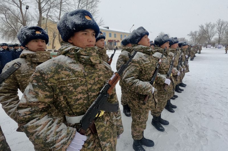 Новобранцы войск Сил воздушной обороны приняли военную присягу