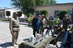 Базу войск РХБ защиты войсковой части 65476 посетил экс-министр обороны РК генерал-полковник Сат Токпакбаев