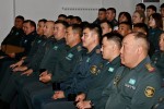 В Конаеве отметили День местных органов военного управления