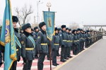 Церемония принятия воинской присяги солдат срочной службы состоялась в Конаеве