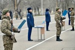 Новобранцы войск Сил воздушной обороны дали клятву на верность Родине