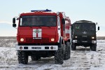 Десантники Конаевского гарнизона успешно провели 80-километровый марш на боевых машинах