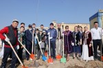 В городе Қонаев открыта аллея 